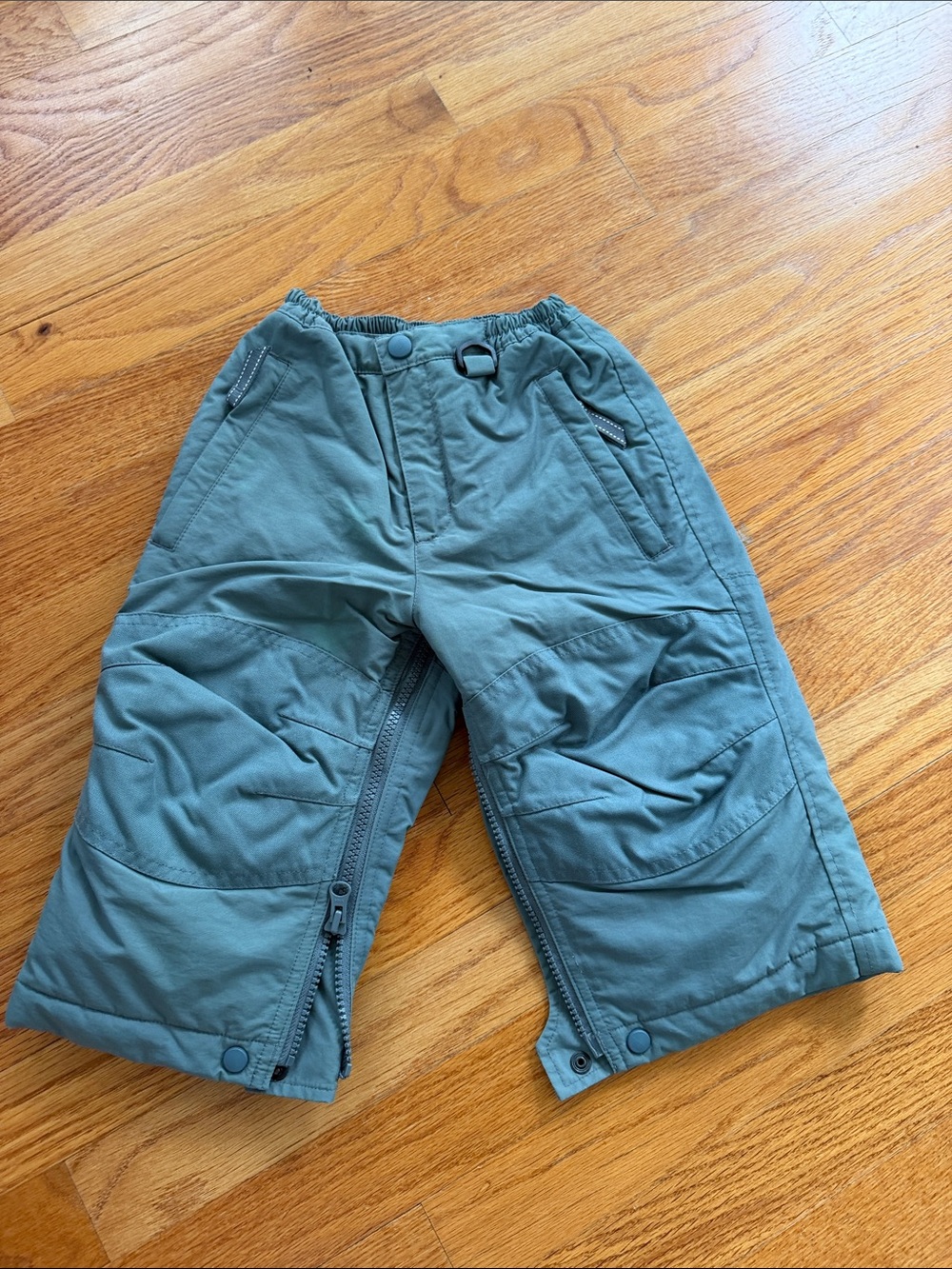Lands End 2T Kids Insulated Snow Pants in Green